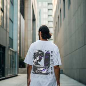 VOID EYE – Anime Purple Eye Oversized T-Shirt