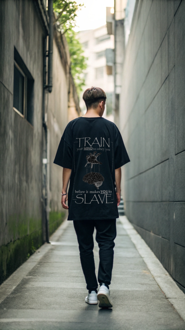 CONTROL THE MIND – Puppet Oversized T-Shirt